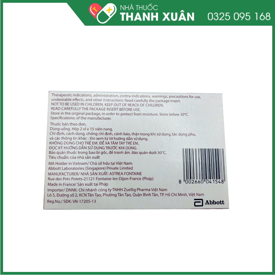 Lipanthyl 200mg thuốc điều trị mỡ máu